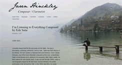 Desktop Screenshot of jarenhinckley.com